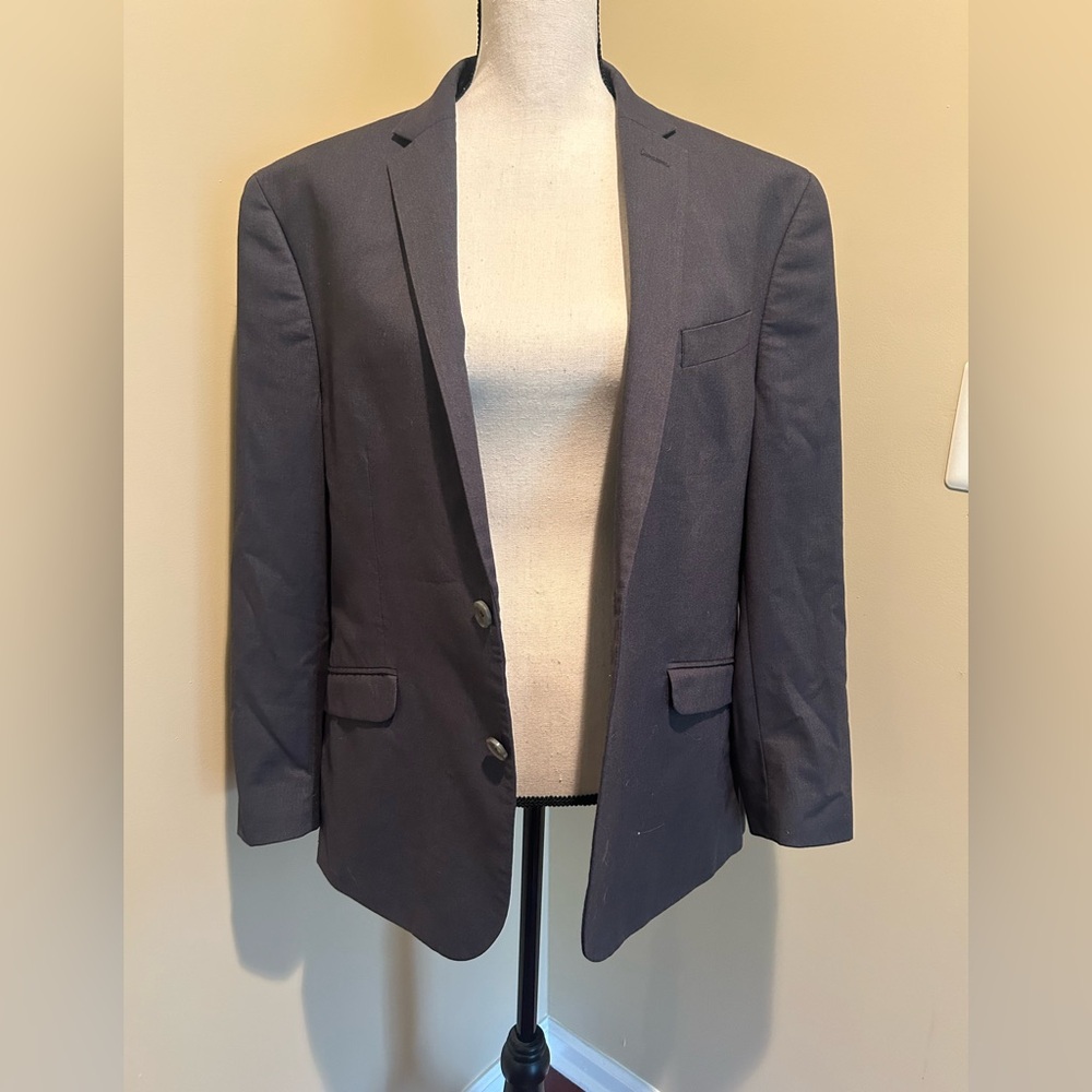 Kenneth Cole Charcoal Men's Blazer